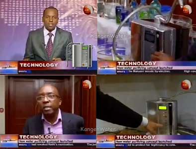 air kangen di tv