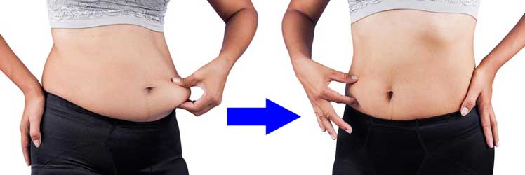berat badan turun