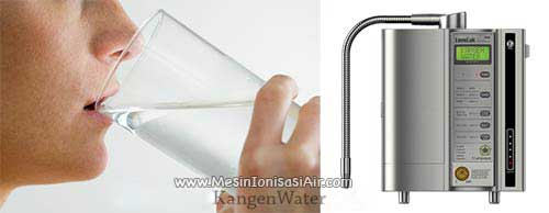 minum air alkali kangen water