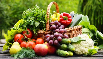sayur buah alkali