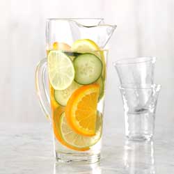 lemon infused water