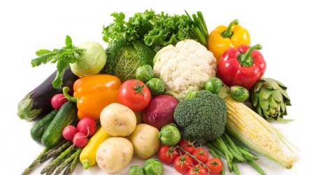 sayur buah alkali