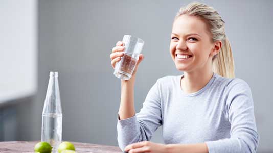 minum air putih banyak