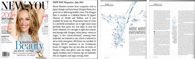 kangen water new you magazine