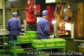 pembuatan mesin kangen water di pabrik enagic jepang