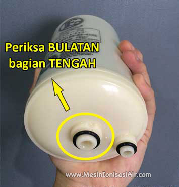 periksa bulatan di tengah